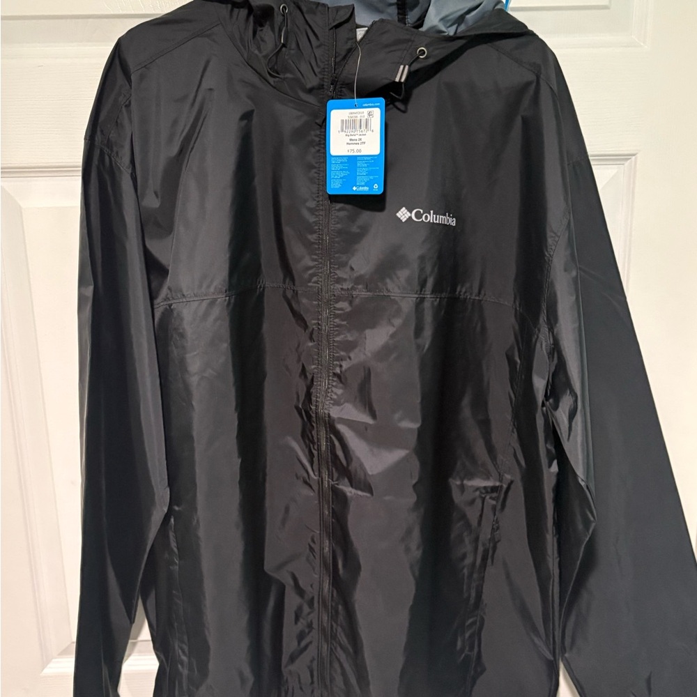 Columbia Black Windbreaker Jacket